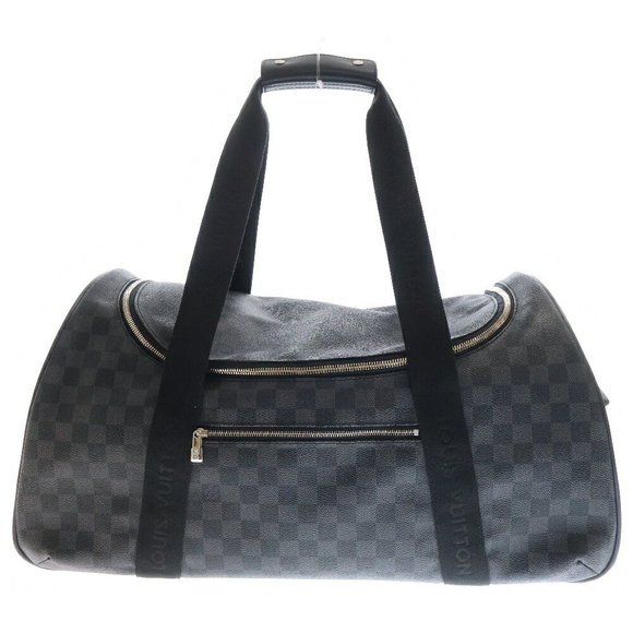 Louis Vuitton Graphite Black Neo Eorle Boston Bag Rollers Carry Black - Picture 1 of 5
